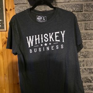 Whiskey Business Graphic T-Shirt - Black
